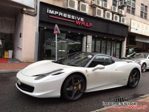 Ferrari 458 Spider Matte Grey by Impressive Wrap 2016 года (JP)